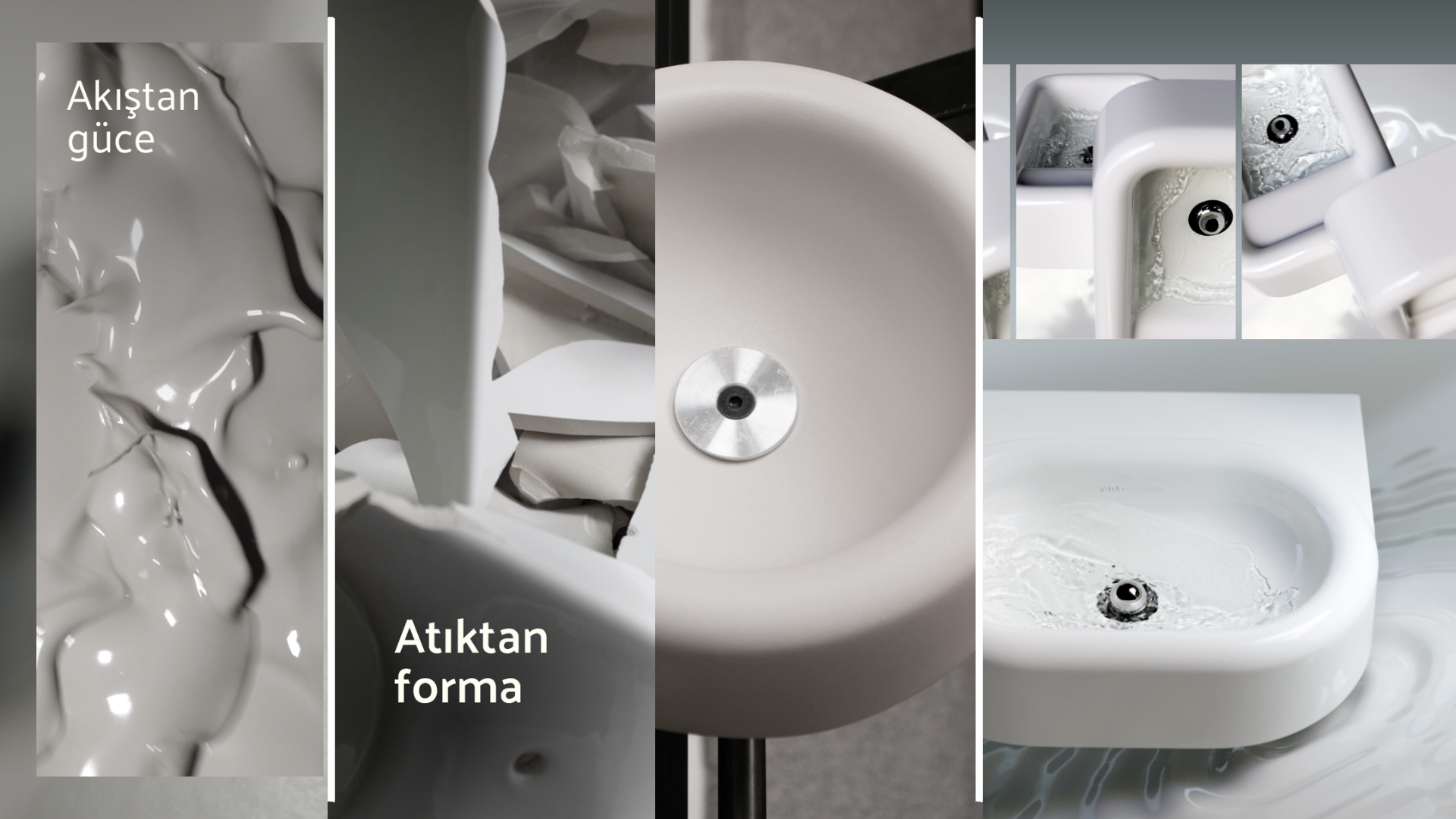 Geri Dönüştürülmüş Lavabo ve Seramik Karolar