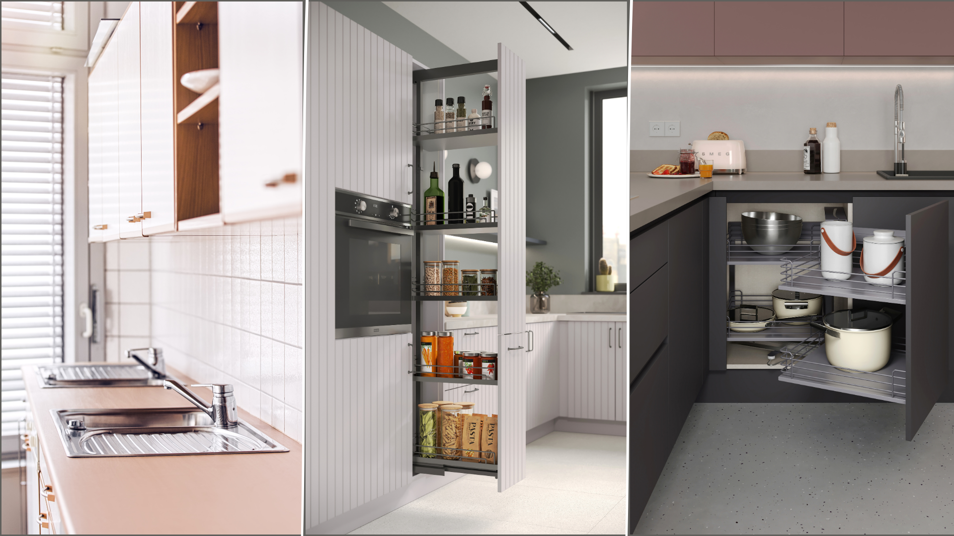 Küçük Mutfaklara Büyük Çözümler: Alanı Doğru Kullanmanın Yolları